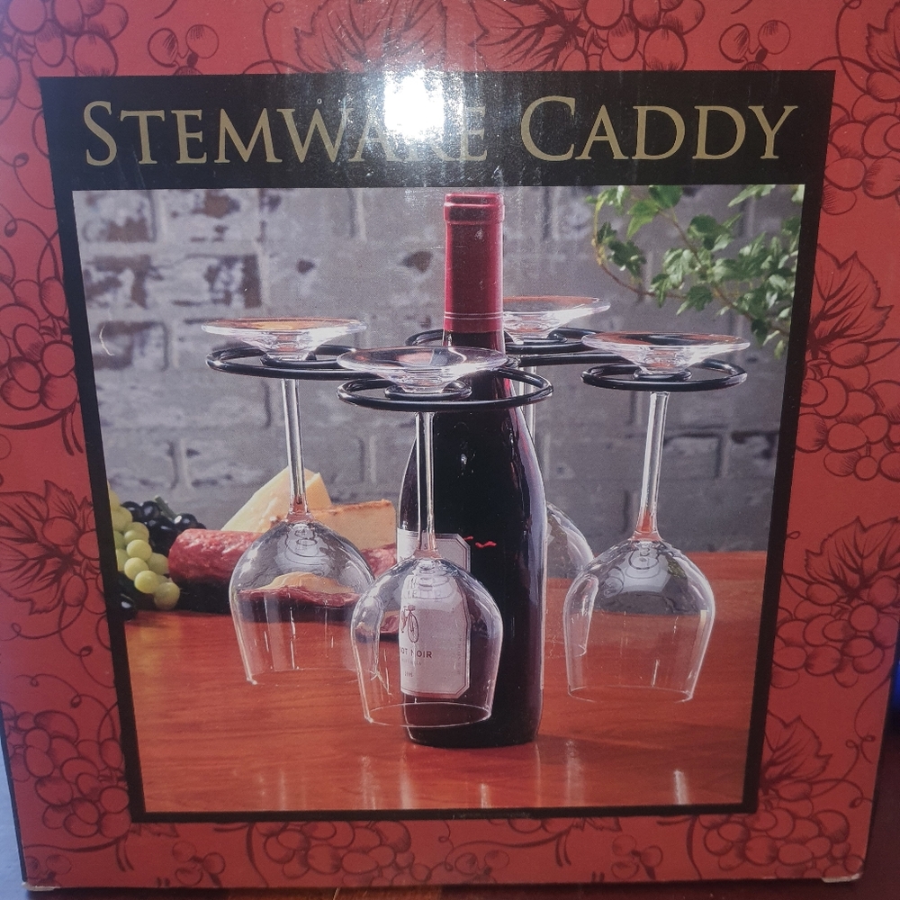 Stemware caddy